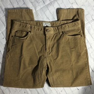 Copper Oak Khaki Corduroy Pants Men's Size 38 X 30